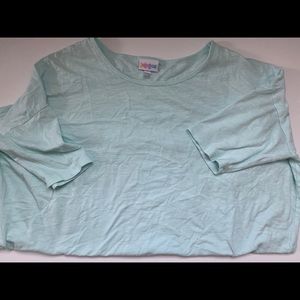 VERY gently worn Lularoe Irma. Size M. Aqua